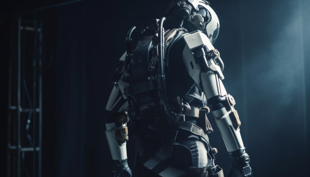 futuristic-cyborg-armed-forces-perform-dark-studio-generated-by-ai
